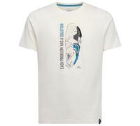La Sportiva Solution T-shirt Men chalk/lake (W04B07) 2XL