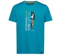 La Sportiva Solution T-Shirt, L, tropic blue