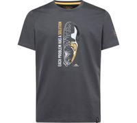 La Sportiva Solution Kurzarm-t-shirt Carbon / Yellow XL (ZACT175G00Y00.XL)