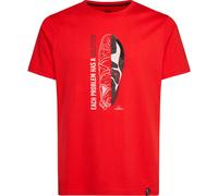 La Sportiva Solution T-Shirt, M, mountain red