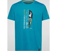 La Sportiva Solution T-shirt Men tropic blue (B14B14) M