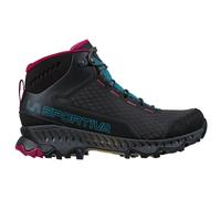 Stream Woman GTX, Mountain Hiking Mid Cut Shoes, Damen - La Sportiva K00B24-Black/Topaz 7.5 UK / 41.5