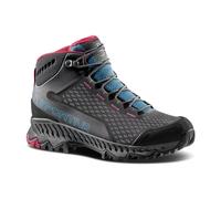 Stream Woman GTX, Mountain Hiking Mid Cut Shoes, Damen - La Sportiva K00B24-Black/Topaz 7 UK / 40.5