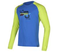 La Sportiva Stripe Cube M - Langarmishirt - Herren L Light Blue