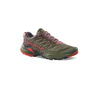 La Sportiva Trail-Laufschuhe Akasha II dunkelgrün/rot Herren, Größe Euro (US) 44