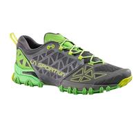 La Sportiva Trail-Laufschuhe Bushido II grau/neongrün Herren, Größe Euro (US) 43,5