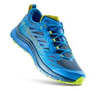 La Sportiva Trail-Laufschuhe Jackal II elektrikblau/lime Herren, Größe Euro (US) 44,5