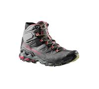 La Sportiva Trail-Laufschuhe Ultra Raptor II Mid Leather GTX (Nubukleder, wasserdicht) charcoalgrau Damen, Größe Euro (US) 40