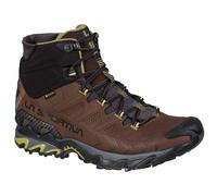 La Sportiva Trail-Laufschuhe Ultra Raptor II Mid Nubuckleder GTX (wasserdicht) dunkelbraun Herren, Größe Euro (US) 45