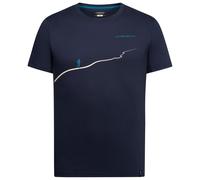 La Sportiva - Trail T-Shirt - T-Shirt, Gr. M, blau (NightSky/Chalk)