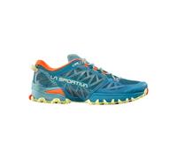 La Sportiva - Traillaufschuhe - Bushido III Woman Everglade/Zest für Damen - Größe 37,5 - Blau Blau 37.5