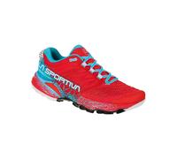 La Sportiva - Trailrunning-Schuhe - Akasha II Woman Hibiscus/Malibu Blue für Damen - Größe 40,5 - Rot Rot 40.5