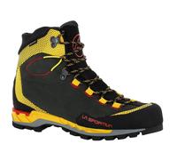 La Sportiva Trekking-Wanderschuhe Trango Tech Leather GTX (Nubukeder, wasserdicht) schwarz/gelb Herren, Größe Euro (US) 41,5