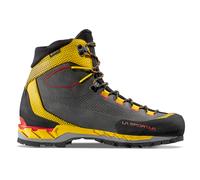 La Sportiva - Trango Tech Leather GTX - Bergschuhe, Gr. 39.5, grau/gelb (Black/YellowII)