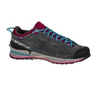La Sportiva -TX2 Evo Leather W - carbon/red plum - Größe 38,5 - Damenwanderschuhe - Zustieg