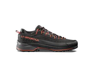 La Sportiva TX4 Evo GTX Herren Zustiegschuhe Kletterschuhe carbon-cherry tomato Schuhgröße EU 45 Farbgruppe grau grau Herren