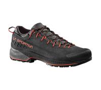 La Sportiva TX4 Evo GTX Herren Zustiegschuhe Kletterschuhe carbon-cherry tomato Schuhgröße EU 45 Farbgruppe grau grau Herren