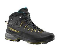 La Sportiva - Approach-Schuhe GORE-TEX® - Tx4 Evo Mid GTX Carbon/Bamboo für Herren aus Leder - Größe 41,5 - schwarz schwarz 41.5