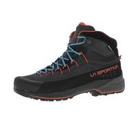 La Sportiva Wanderschuhe TX 4 Evo Mid GTX (Zustieg, wasserdicht, halbhoch) carbongrau/cherry Herren, Größe Euro (US) 44,5