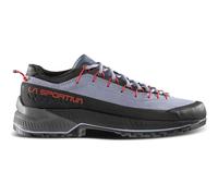 La Sportiva - Zustiegsschuhe - TX4 Evo Woman Stone-Blue/Cherry Tomato für Damen aus Leder - Größe 39.5 - Violett Violett 39.5