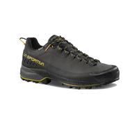 La Sportiva - Approach-Wanderschuhe GORE-TEX - TX5 Evo GTX Carbon/Yellow für Herren aus Leder - Größe 44 - schwarz schwarz 44