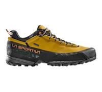 La Sportiva Wanderschuhe TX 5 Low GTX (Nubuckleder, Zustieg, wasserdicht) carbongrau/gelb Herren, Größe Euro (US) 42,5