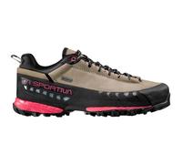 TX5 Low Woman GTX, Mountain Hiking Low Cut Shoes, Damen - La Sportiva G09P02-Clay/Hibiscus 4 UK / 37