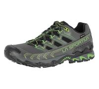 LA SPORTIVA Ultra Raptor 2 GTX wasserdichte und komfortable Herren Multifunktionsschuhe mit griffiger Frixion Laufsohle | Wanderschuhe Metal/Flash Green EU 41,5