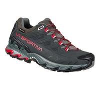 La Sportiva Ultra Raptor II Leather Wide GTX Damen Wanderschuhe, Charcoal/Lollipop, 43 EU, Kohle Lollipop, 43 EU