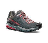 Ultra Raptor II Leather Wide Woman GTX, Mountain Hiking Low Cut Shoes, Damen - La Sportiva G15R21-Charcoal/Lollipop 6.5 UK / 40
