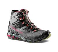 Ultra Raptor II Mid Leather Woman GTX, Mountain Hiking Mid Cut Shoes, Damen - La Sportiva G15P09-Charcoal/Cerise 6.5 UK / 40