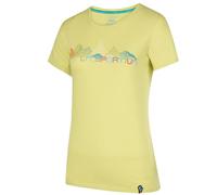La Sportiva Wander-/Freizeit Shirt Peaks (Baumwolle) gelb Damen, Größe L
