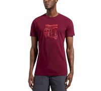 La Sportiva Wander-/Freizeit Tshirt Ape - Mountain Living - (Baumwolle) weinrot Herren, Größe XL