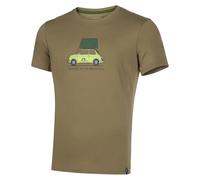 La Sportiva Wander-/Freizeit Tshirt Cinquecento (Baumwolle, leicht) braun Herren, Größe S
