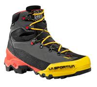 La Sportiva Wanderschuhe Aequilibrium LT GTX (Exkursions-Bergwandern, Nubukleder, wasserdicht) schwarz/rot/gelb Herren, Größe Euro (US) 43,5