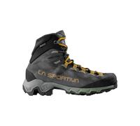 La Sportiva - Wanderschuhe aus GORE-TEX® - Aequilibrium Hike W GTX Carbon/Aspen Green für Damen - Größe 39.5 - Grau Grau 39.5