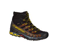 La Sportiva - Wanderschuhe aus GORE-TEX - Ultra Raptor II Mid GTX Black/Yellow für Herren - Größe 41 - schwarz schwarz 41