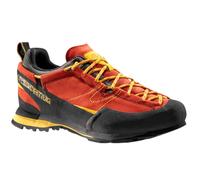 La Sportiva Wanderschuhe Boulder X (Zustieg) rot/schwarz/gelb Herren, Größe Euro (US) 42,5