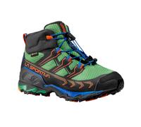 La Sportiva Wanderschuhe Ultra Raptor II Mid GTX (wasserdicht) grün/carbongrau Kinder, Größe Euro (US) 33