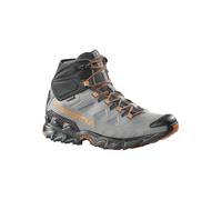 La Sportiva Wanderschuhe Ultra Raptor II Mid Leather GTX (Fast-Hiking, Nubukleder, wasserdicht) grau Herren, Größe Euro (US) 44