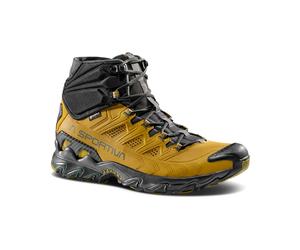 La Sportiva Wanderschuhe Ultra Raptor II Mid Leather GTX (Fast-Hiking, Nubukleder, wasserdicht) savannengelb Herren, Größe Euro (US) 45,5
