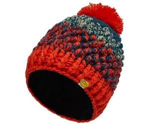 La Sportiva Wintermütze (Beanie) Terry teagrün/rot - Damen, Größe L/XL