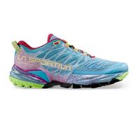 La Sportiva - Women's Akasha II - Trailrunningschuhe, Gr. 38.5, bunt (Topaz/RedPlum)