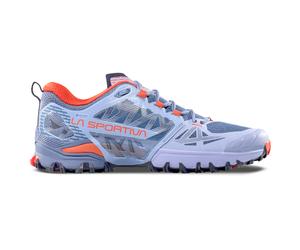 La Sportiva - Women's Bushido III Wide GTX - Trailrunningschuhe, Gr. 36.5, stone / moonlight (Stone/Blue/Moonlight)