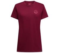 La Sportiva - Women's Circle Logo T-Shirt - T-Shirt, Gr. L, rot (Redwood/Azalea)