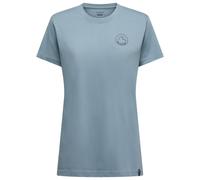 La Sportiva - Women's Circle Logo T-Shirt - T-Shirt, Gr. M, grau/türkis (Limestone/NightSky)