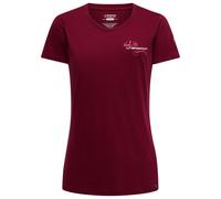 La Sportiva - Women's Climb Flower T-Shirt - T-Shirt, Gr. L, rot (Redwood/Azalea)