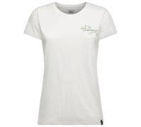La Sportiva - Women's Climb Flower T-Shirt - T-Shirt, Gr. M, weiß (Chalk)