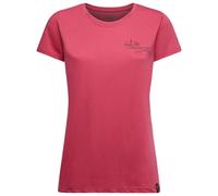 La Sportiva - Women's Climb Flower T-Shirt - T-Shirt, Gr. S, rosa/rot (Rosebay)