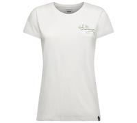 La Sportiva - Women's Climb Flower T-Shirt - T-Shirt, Gr. S, weiß (Chalk)